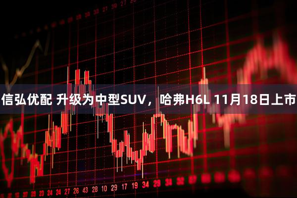 信弘优配 升级为中型SUV,哈弗H6L 11月18日上市